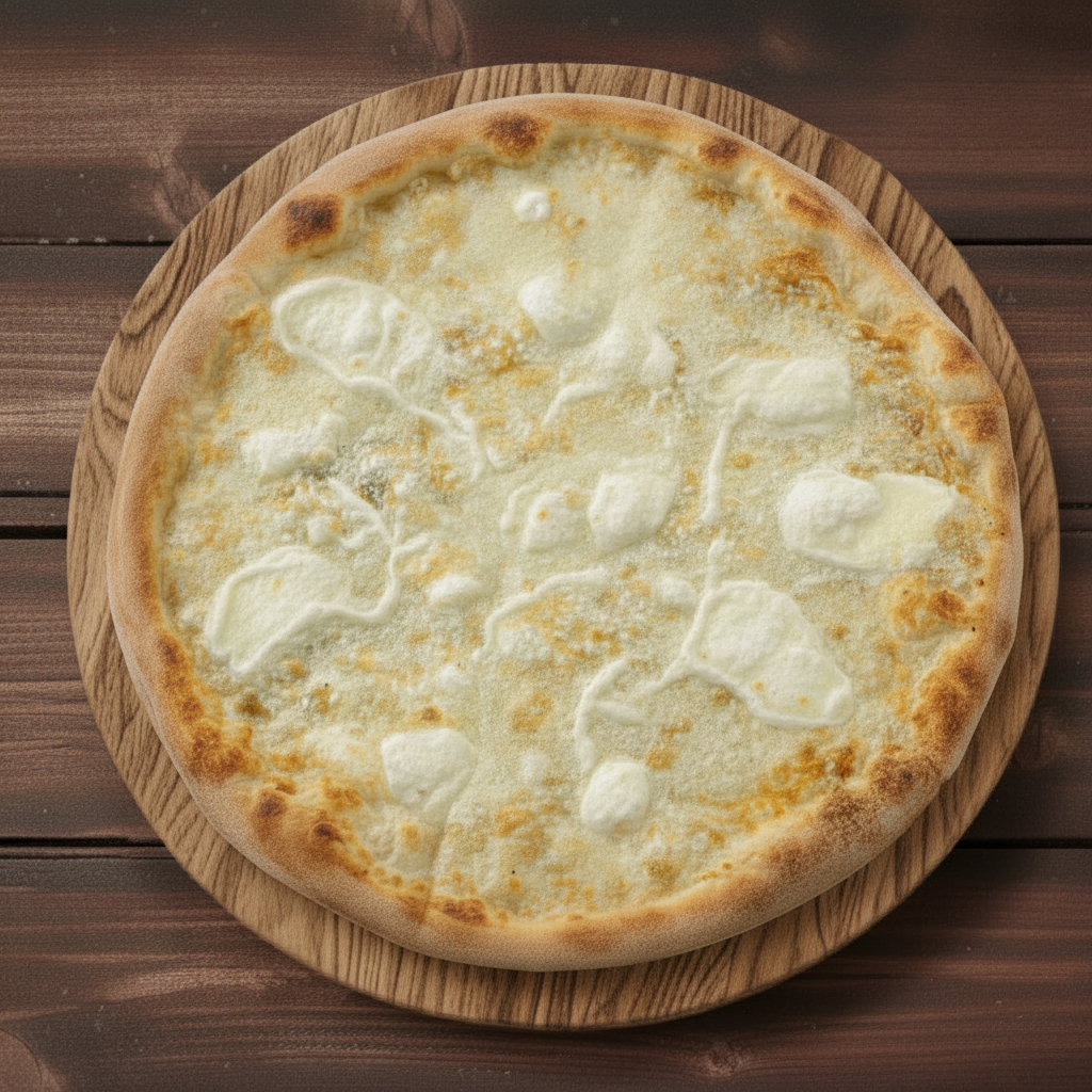 #12 18" The White Specialty Pizza.
