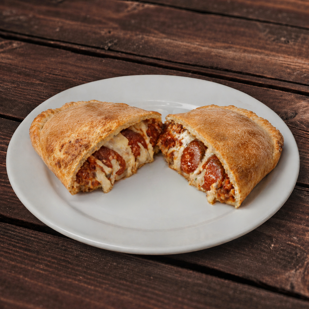 #2 18" Pop’s Pepperoni Calzone.