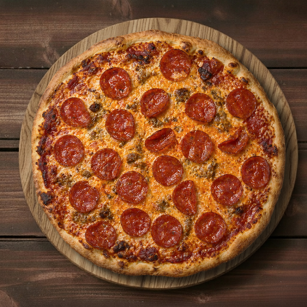 #2 18" Pop’s Pepperoni Specialty Pizza.