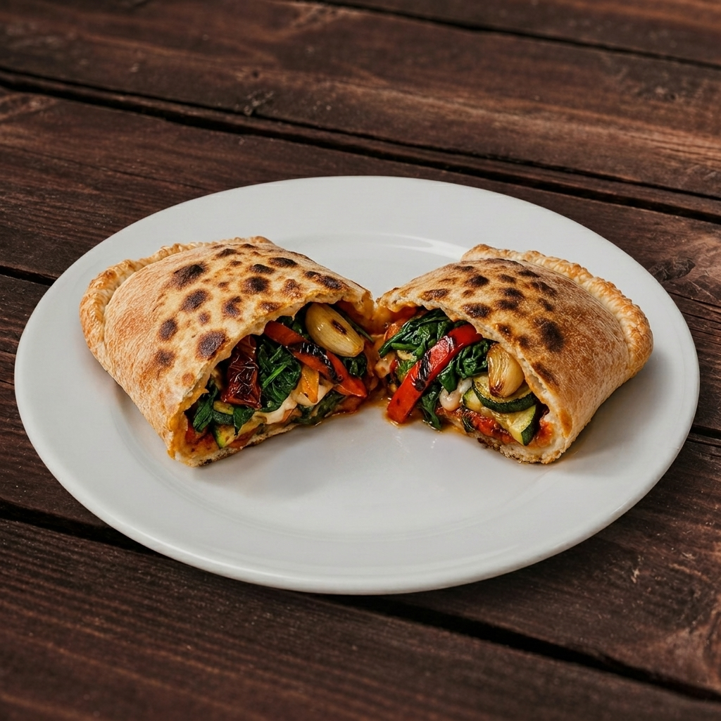 #9 14" Veggie Liker Calzone.