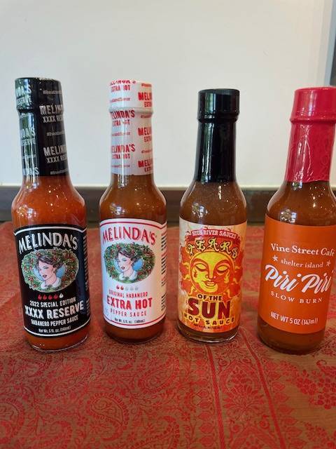Sriracha Hot Sauce bottle.