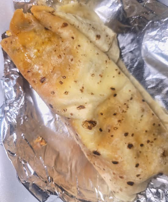 Breakfast Wildcat Burrito.
