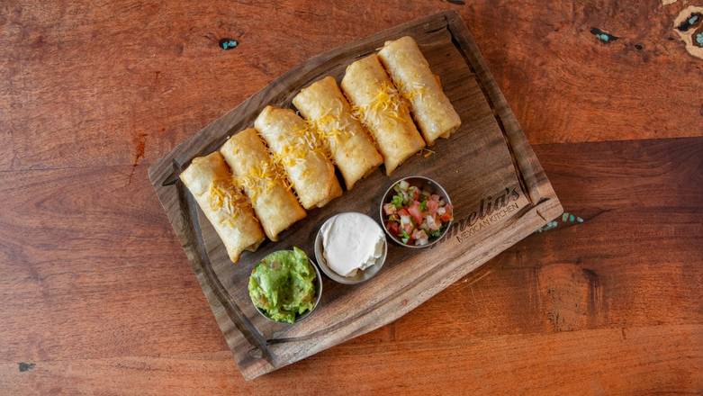 Beans & Cheese Mini Chimis.
