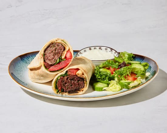16.Kofta Kabob Wrap.