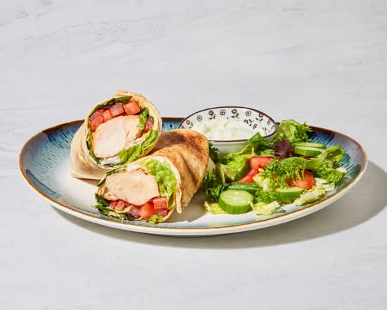 15.Chicken Kabob Wrap.