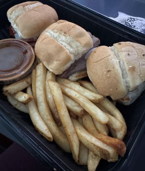BBQ Sliders.