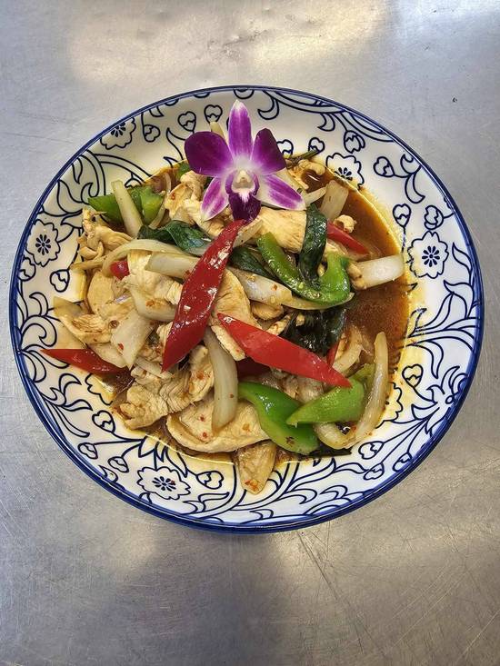 Pad Kapow (Basil stir-fried)***.
