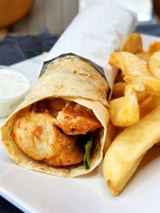 Tandoori Chicken Roll-Up.