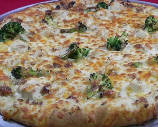 Broccoli & Chicken Alfredo.