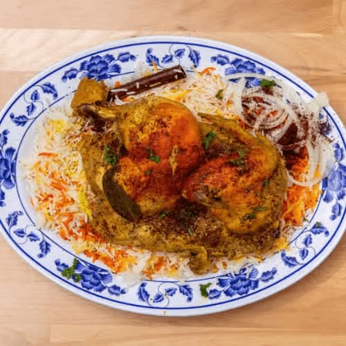 Mandi Chicken Platter.