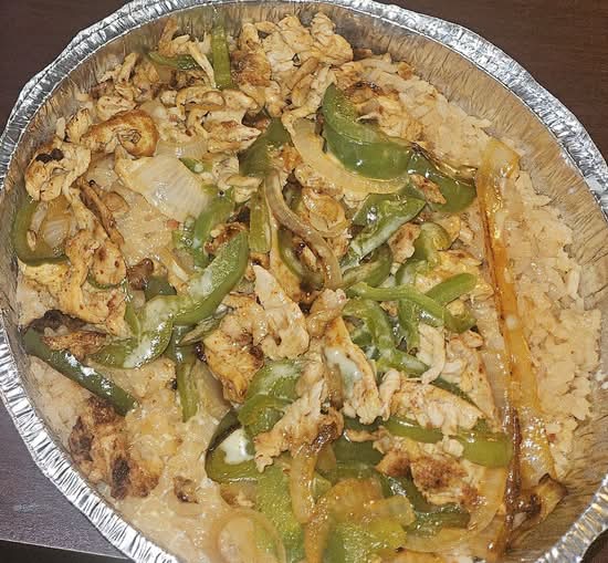 Lunch Arroz Con Pollo.