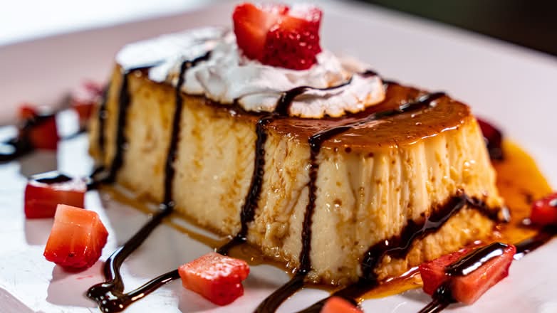 Flan.