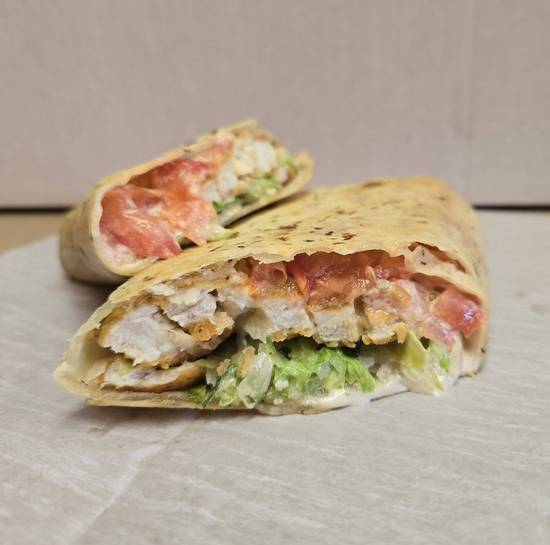 Crispy Chicken Wrap.