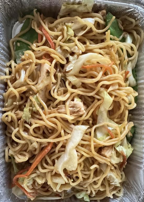 Chicken Yaki Soba.