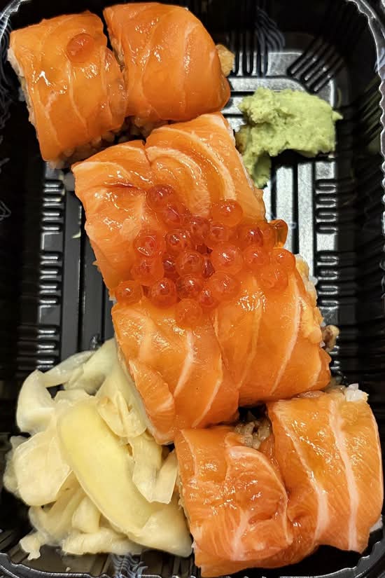 Salmon Fever Roll.