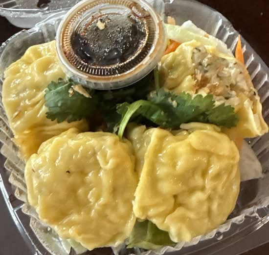 Steamed Thai Dumplings.