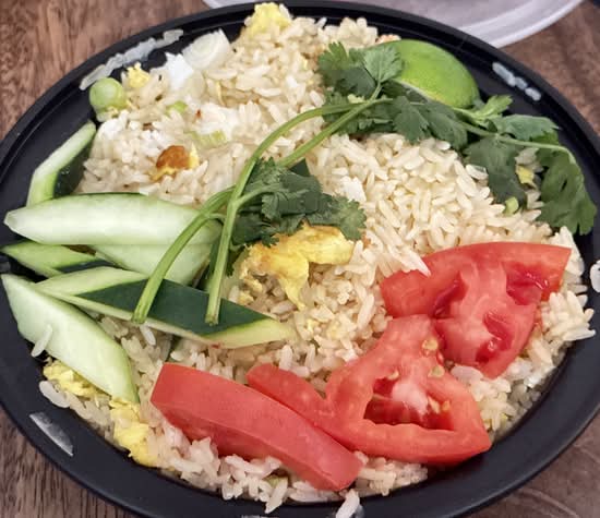 Crab Meat Fried Rice.