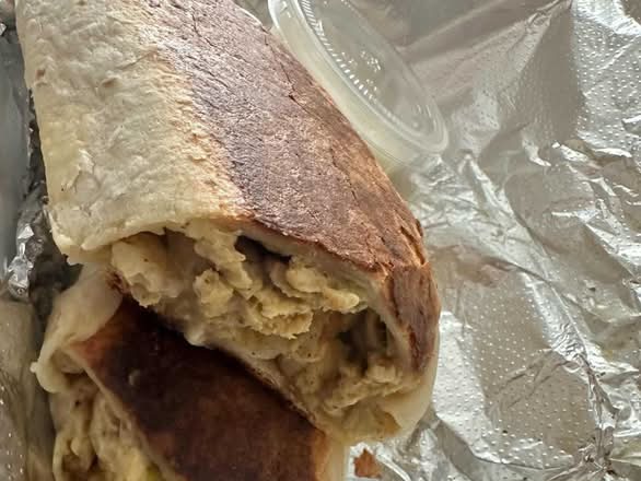Kids Chicken Shawarma Wrap.