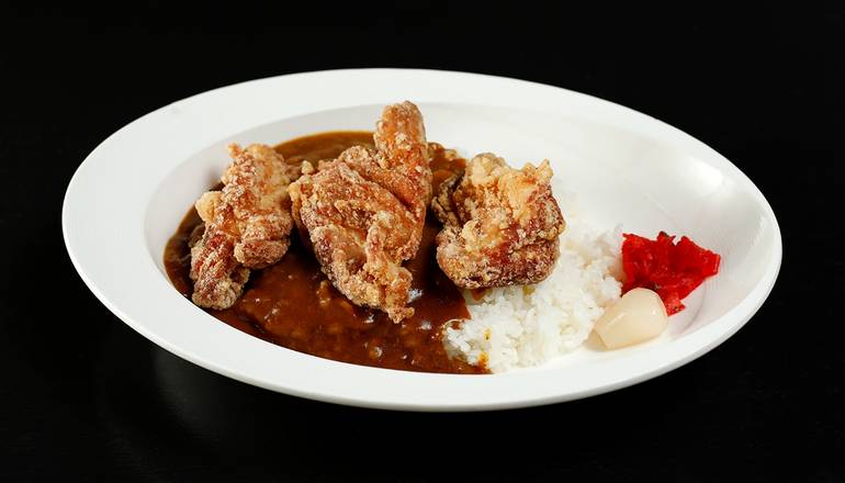 Karaage Curry with Cheese.