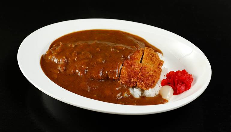 Pork Katsu Curry with Cheese.