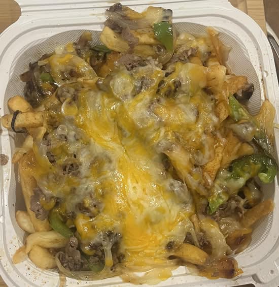 Large Philly Fries.