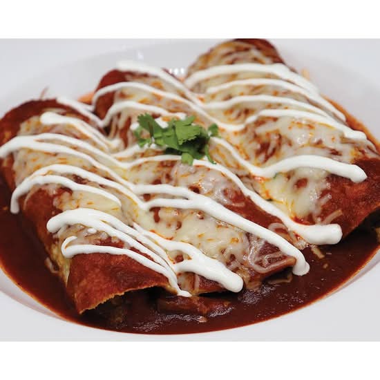 Carnitas Enchiladas.