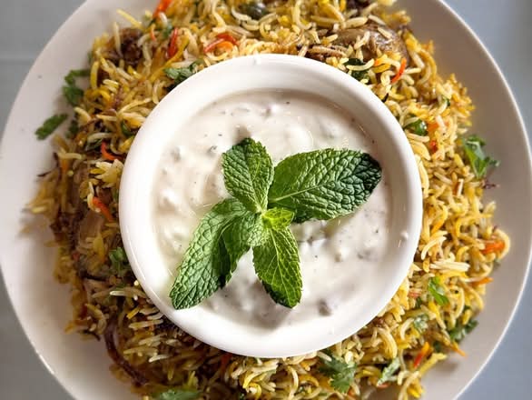 Egg Biryani.