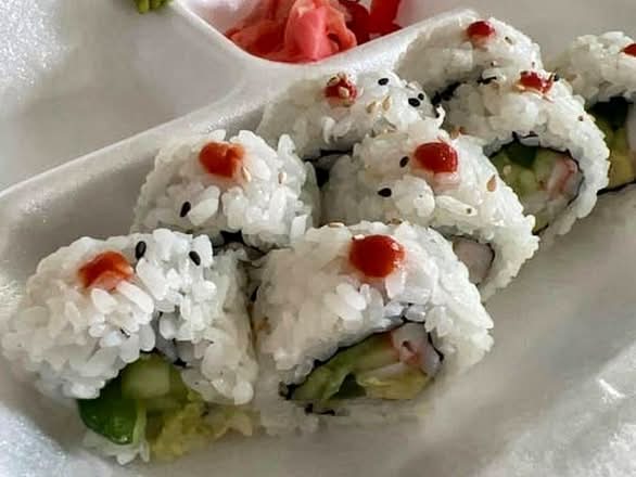 Spicy Yellowtail Roll.