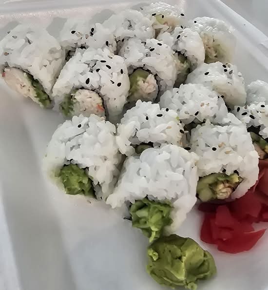 Golden California Roll.