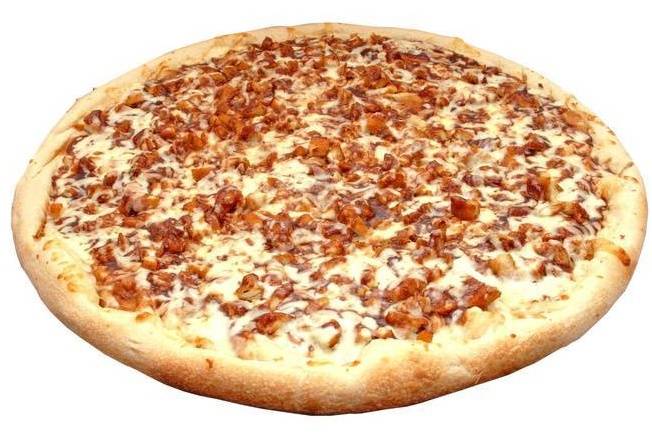 BBQ Chicken Pizza Slice.