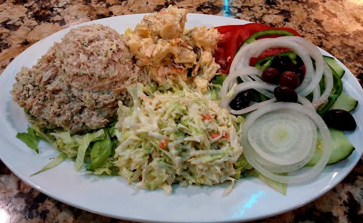 Tuna Salad Platter.