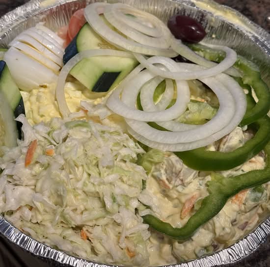 Egg Salad Platter.