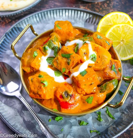 2 for paneer tikka masala.