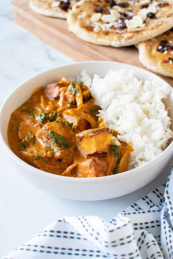 Paneer korma.