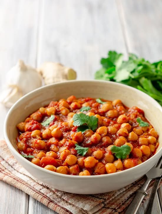 Chana masala.
