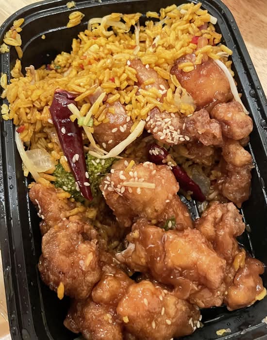 Sesame Chicken.