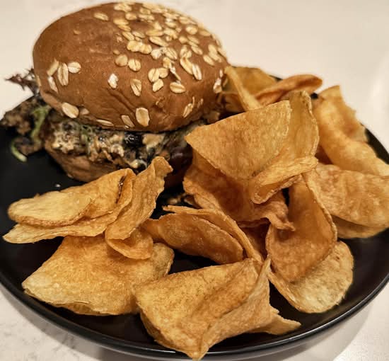 Black Bean Burger.