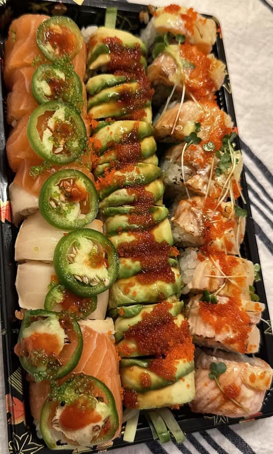Green Dragon Roll.