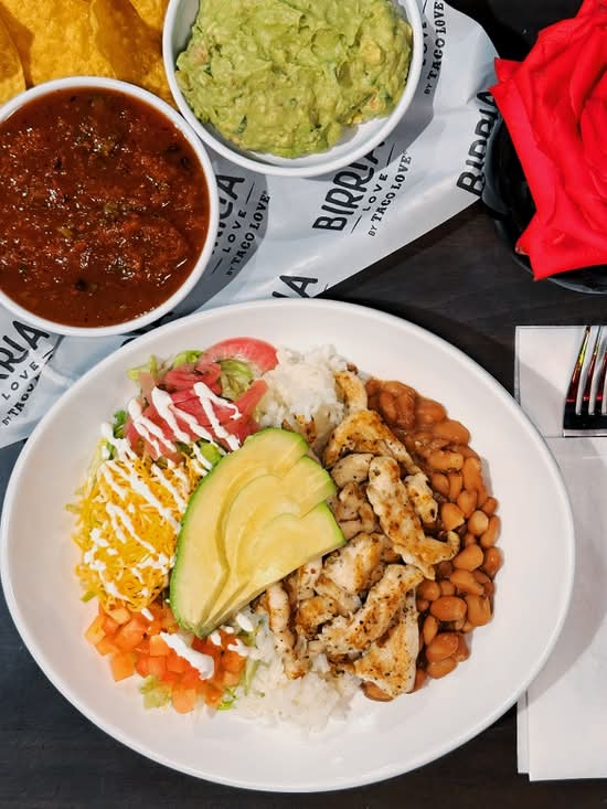 Birria Burrito Bowl.