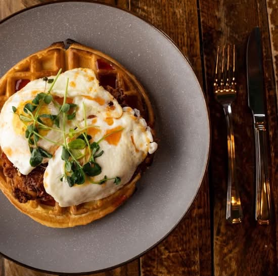 Chicken and Waffles.