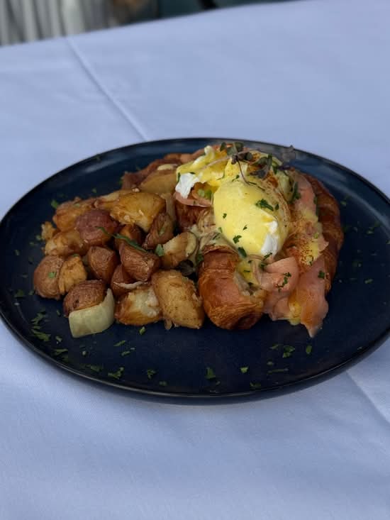 Smoked Salmon Benedict.