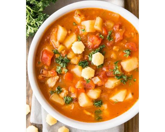 Manhattan Clam Chowder.