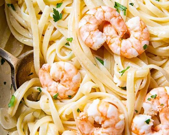 Linguine Shrimp Scampi.