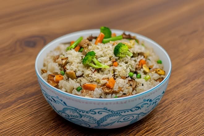 F7. Bacon Fried Rice.