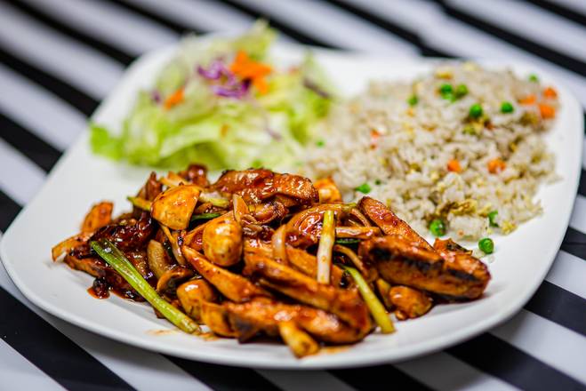 (Side) Spicy Mushroom Chicken.