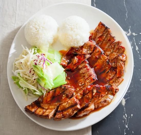 T6. Beef Teriyaki (Lg).