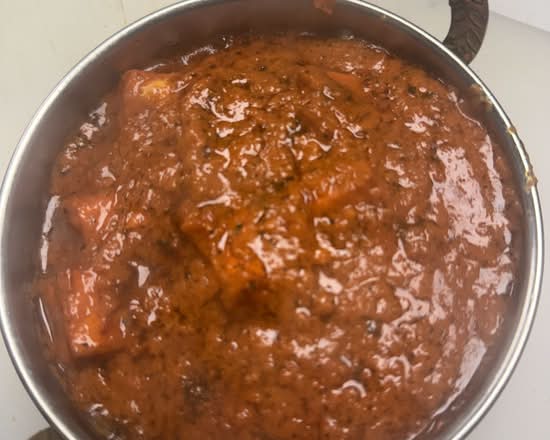 Paneer Tikka Masala.