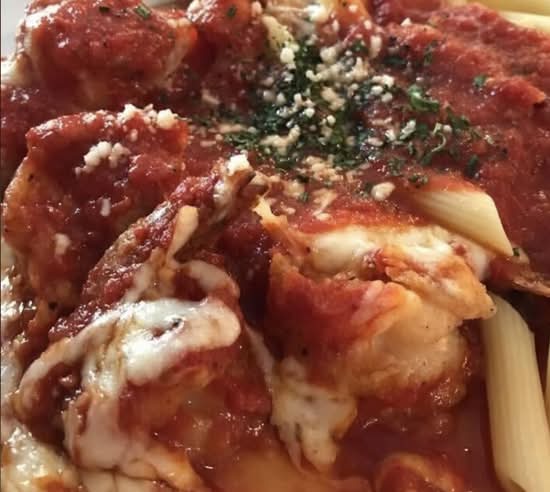 Jumbo Shrimp Parmigiana.