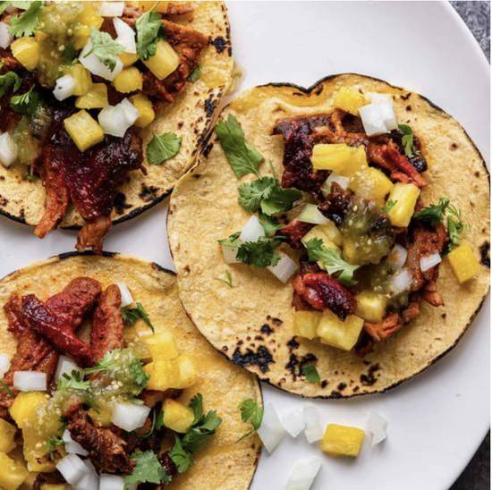 Carne Al Pastor Taco.