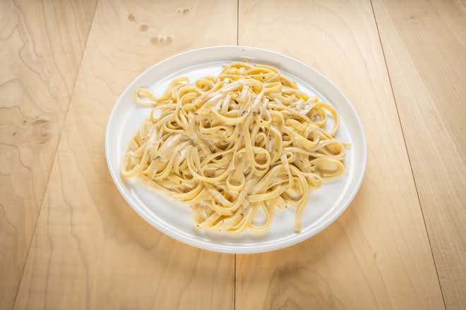 Fettuccini Alfredo.